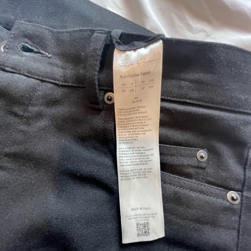 Men's Rick Owen’s Denim